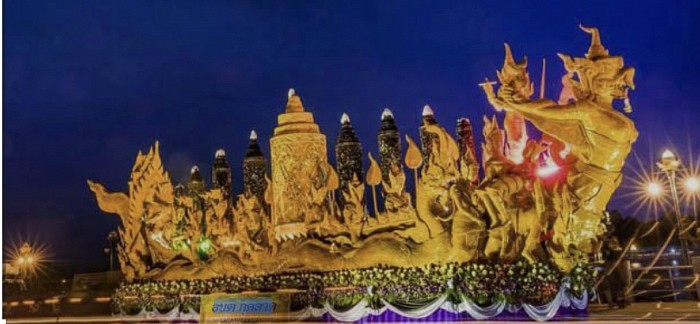 เทศกาลแห่เทียนเข้าพรรษาจังหวัดอุบลราชธานี